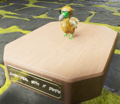 ark survival ascended Rare Event Chibi deal with it dodo Pve Official Crossplay