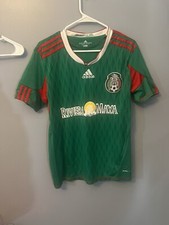 Camiseta deportiva verde fresca México Riviera Maya Adidas para hombre XS Clima