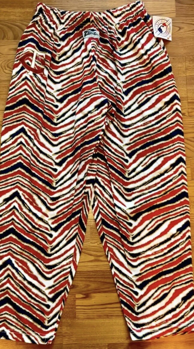 MLB MINNESOTA TWINS~MAJESTIC~ZUBAZ ZEBRA PANTS~SWEATS~KNIT Medium
