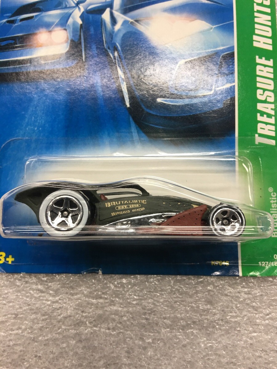 Hot Wheels Treasure Hunt #127/180 Brutalistic # 7/12 NEW ON CARD