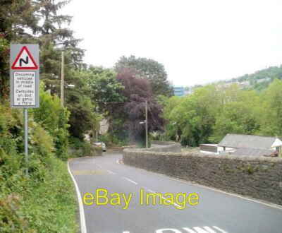 Foto 6x4 potenzielle Gefahr voraus für Spaziergänger auf der Krankenhausstraße, Pontnewyny c2011