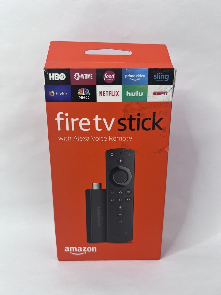 Amazon Fire Stick with Alexa Voice Remote Streaming TV Media