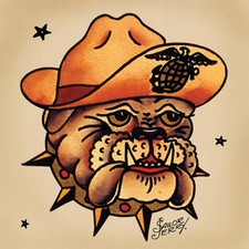 Sailor Jerry Tattoo Art 14 x 11 Photo Print