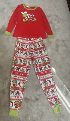 Matching Couple Pajamas Walmart Dr Seuss The Grinch Matching