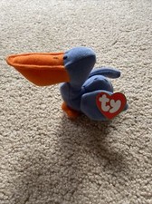 TY TEENIE BEANIE BABIES RETIRED SCOOP THE PELICAN 1993