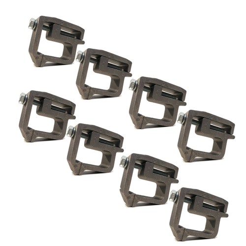 (Pack of 8) Aluminum Truck Cap Mounting Clamps for No Drill Mounting of Topper 197111571533 eBay