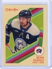 2023-24 O-Pee-Chee OPC Sean Kuraly Retro #354 - Columbus Blue Jackets