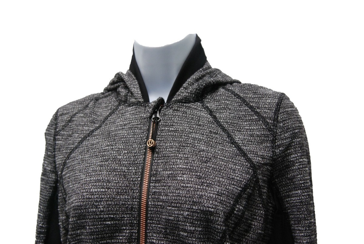 Lululemon Women's Full Zip Hoodie G1 Coolmax Jacket, Size 6 Lululemon Women's Full Zip Hoodie G1 Coolmax Jacket, Size 6