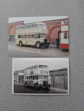Wallasey Corporation,Leyland Titan PD2,Reg Nos:AHF832 & AHF850,Photographs x2
