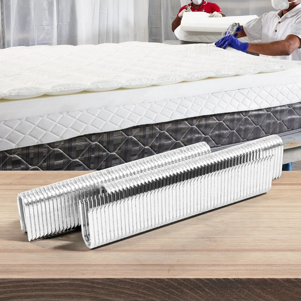 16.000-32.000 piezas Meite calibre 16 3/8" corona redonda caja resorte grapas 3/4" longitud Foto 4 de 4