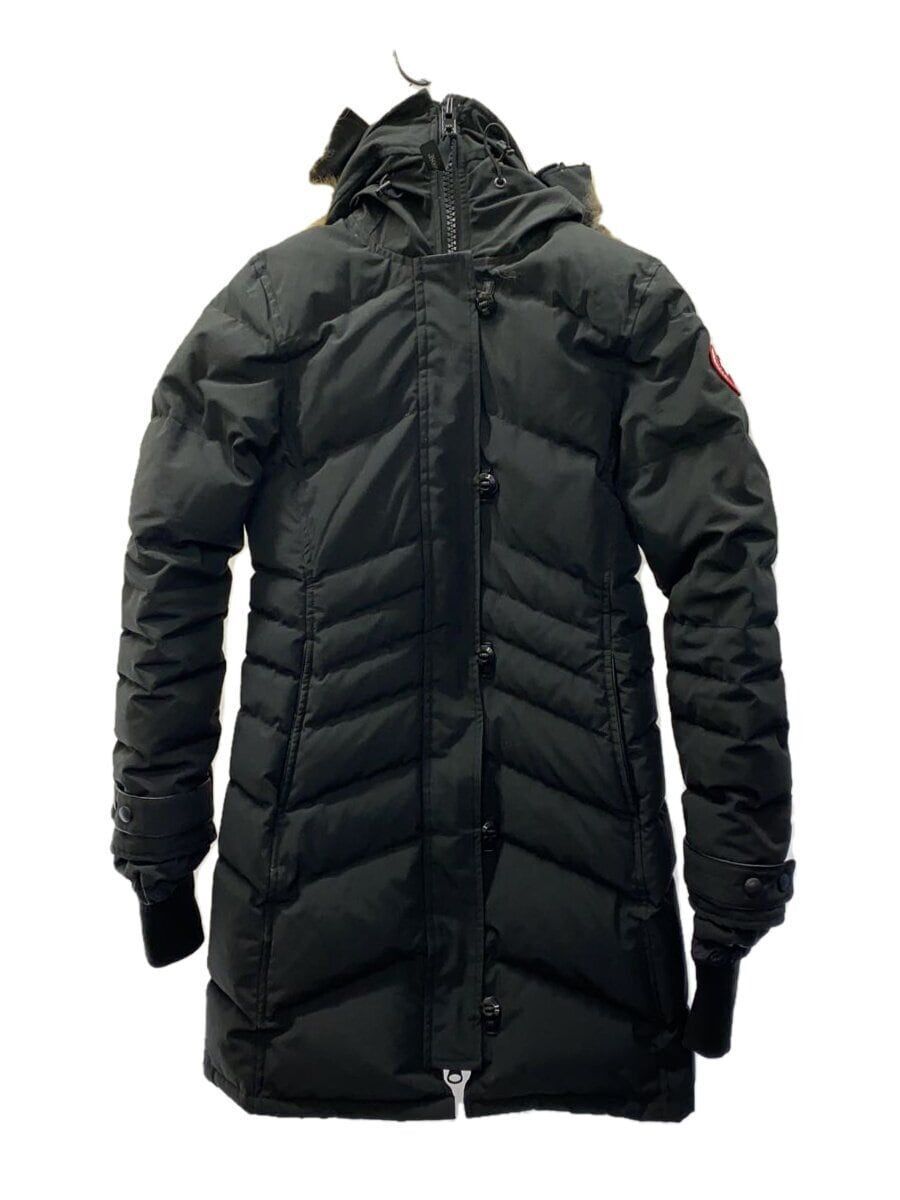 CANADA GOOSE Down Jacket Lorette Parka XS Polyester Black 2090LA 