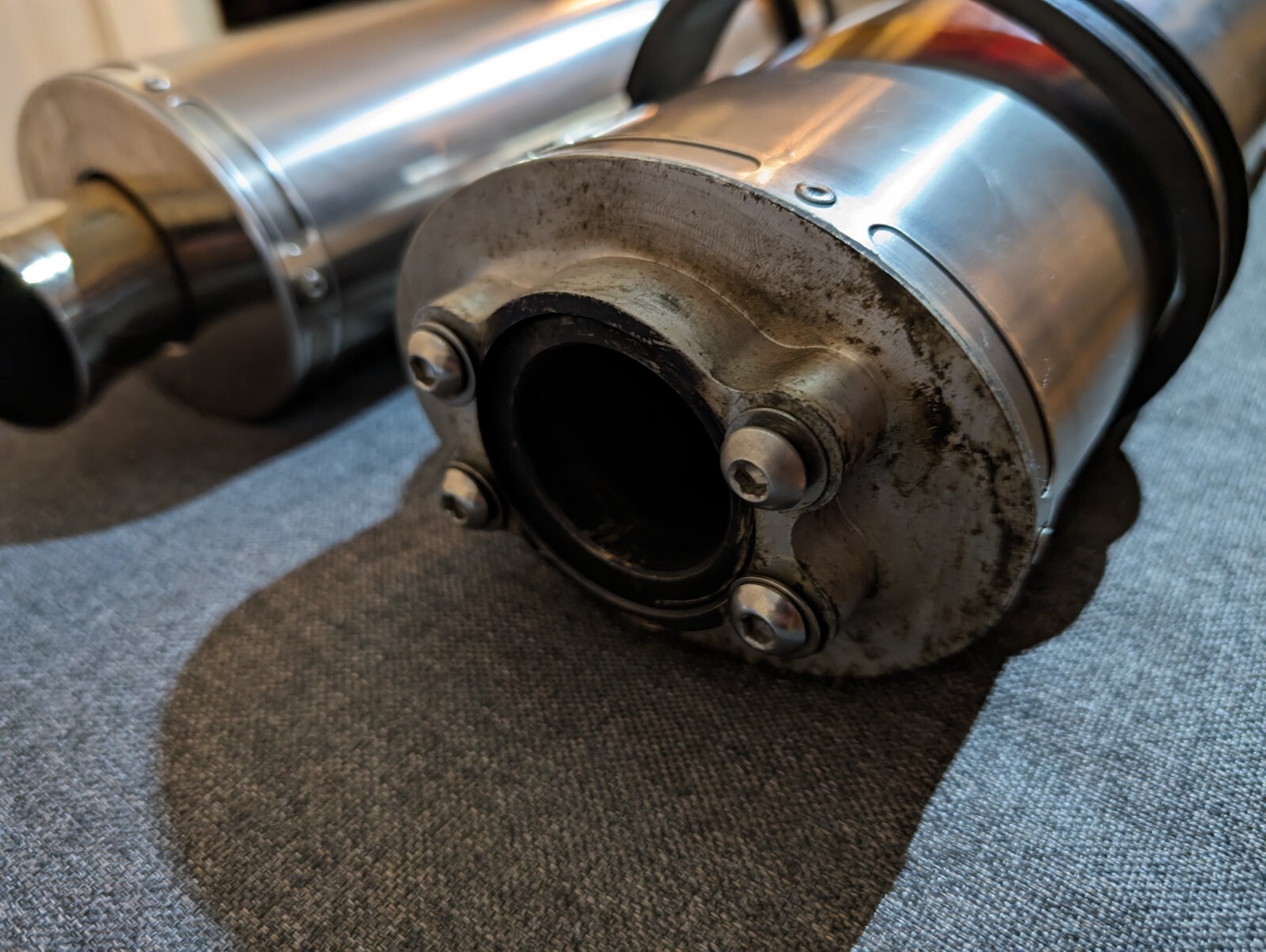 Kawasaki ZX10 ZX10R 2006 2007 D6F D7F Akrapovic Exhaust Silencers eBay