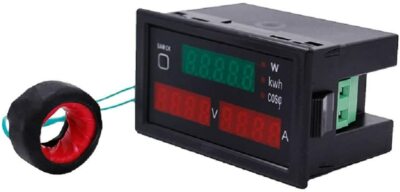 Multi-Function Voltmeter/Ammeter/Power Meter Digital Energy Monitor Current