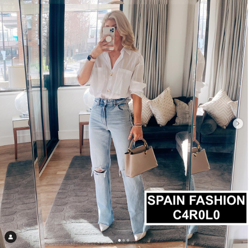 wide leg high rise jeans zara