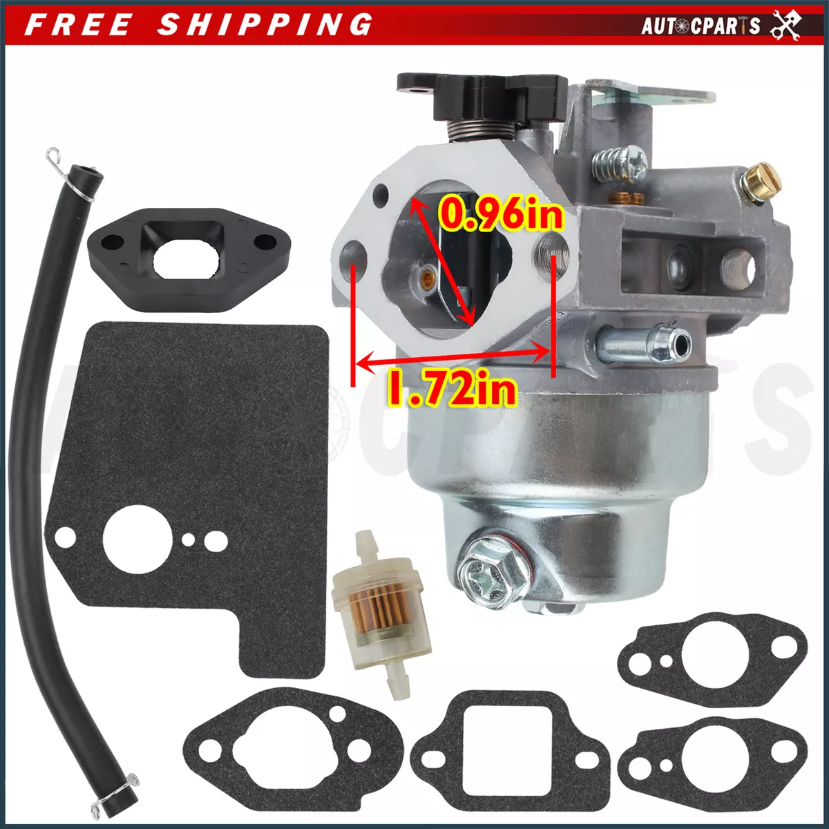 Simpson MegaShot 3100 PSI Pressure Washer MSH3125 S carburetor