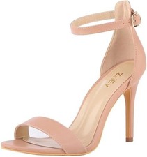 Women's Heeled Sandals Open Toe Ankle Strap