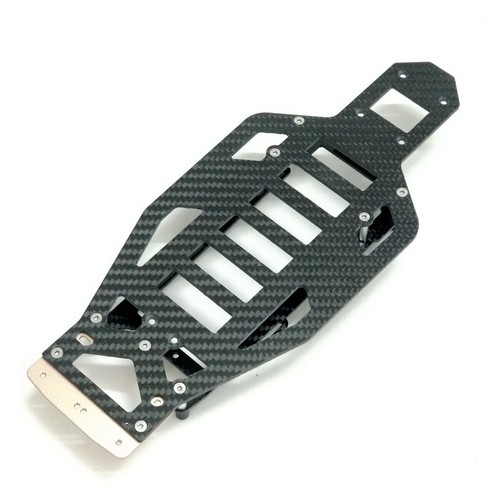 Custom Carbon Chassis kit for TAMIYA DT-02 Chassis Holiday buggy/FighterBuggy - Picture 2 of 11