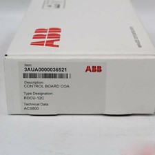 New In Box ABB ACS800 RDCU-12C 3AUA0000036521...
