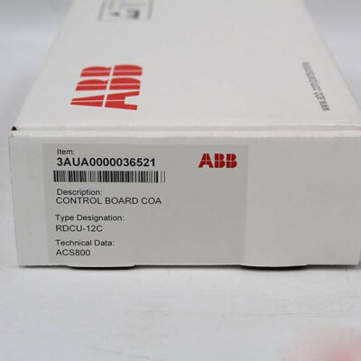 New In Box ABB ACS800 RDCU-12C 3AUA0000036521 IO Control board Fast delivery
