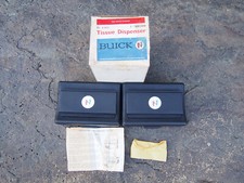 Nos Oem Gm 1968-1969 Buick All Models Tissue Box Dispenser Pair 2 981399 Nos Oem Gm 1968-1969 Buick All Models Tissue Box Dispenser Pair 2 981399