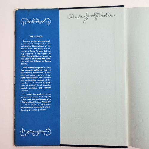 Numerology The Romance in Your Name Juno Jordan Complete Course 1977 HC DJ Vtg - Picture 2 of 16