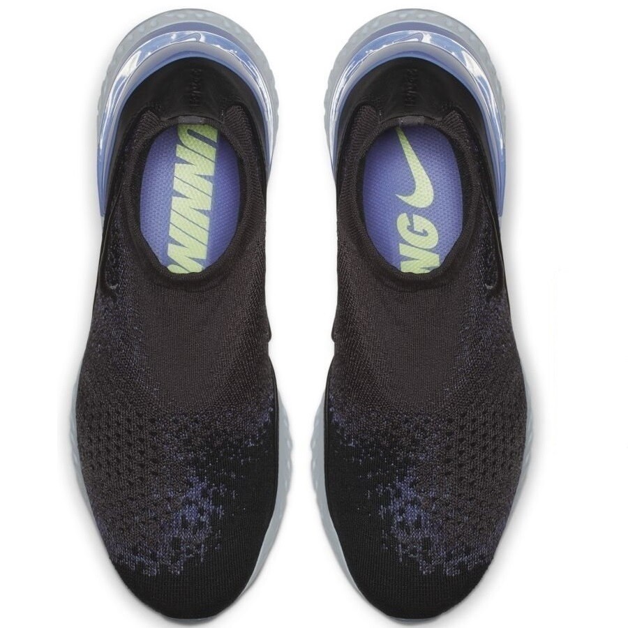 nike rise react flyknit thunder grey