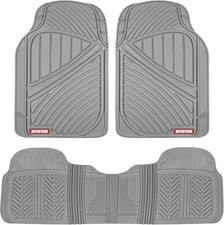 Car Floor Mats All Weather Rubber 3 Piece