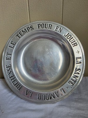 LA SANTE  L  AMOUR ET LA RICHESSE ET LE TEMPS POUR LES JOUIR WILTON VINTAGE