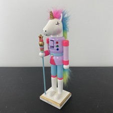 Unicorn Rainbow Nutcracker Wondershop Christm...