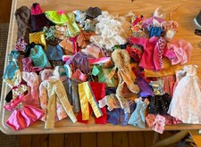 Large Lot Of Barbie/Ken/Skipper Clothing Barbie Brand, Vintage  Handmade 50 