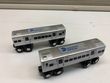 Munipals Wooden Subway NYC MTA Long Island Rail Road M7-A & M7-B Excellent!