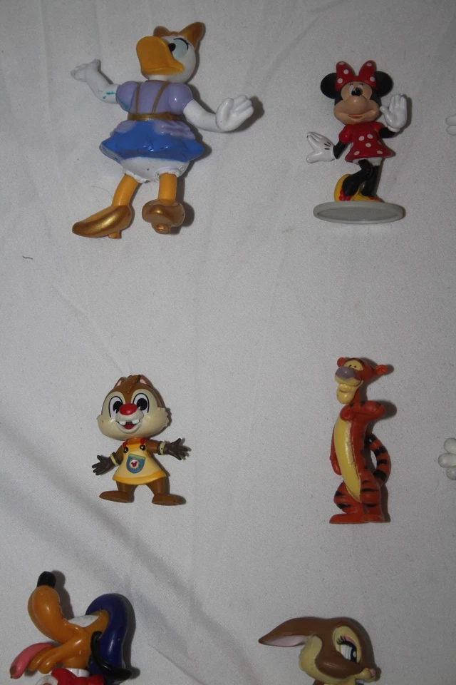 Disney персонаж фигурка лот из 15 Минни-Маус Гуфи Дональд Плуто Микки свадьбы - Изображение 3 из 4