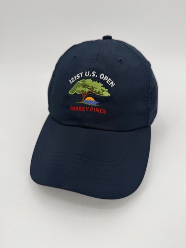 Torrey Pines 121st US Open Imperial Golf Hat Strapback Adjustable Blue One Size