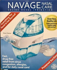 Navage Congestion Relief Saline Nasal Irrigation Nasal Care w/SaltPods