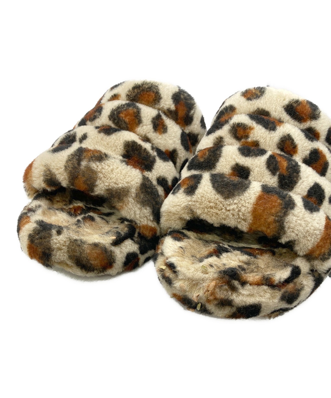 UGG Fluff Yeah Slide Leopard/ Beige/ Shearling Fl… - image 8