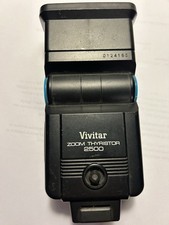 Vivitar Zoom Thyristor 2500 Shoe Mount Flash good condition