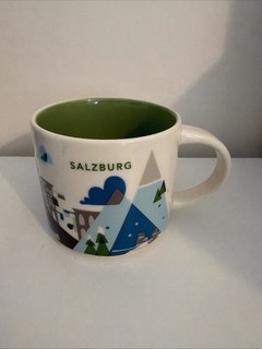 Salzburg Starbucks You Are Here Coffee Mug 14 oz.
