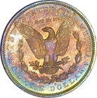 1884 O MORGAN DOLLAR! MS+++! INSANE TONING! MONSTER COLORS! BEAUTY! NR #S1091