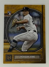 2025 Topps Museum Collection: #57 Jackson Jobe (RC) - Gold /249