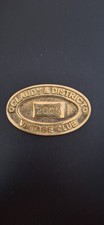 Brass Claudy & District Vintage Vehicle Club Badge Plaque Irish Classic 2005