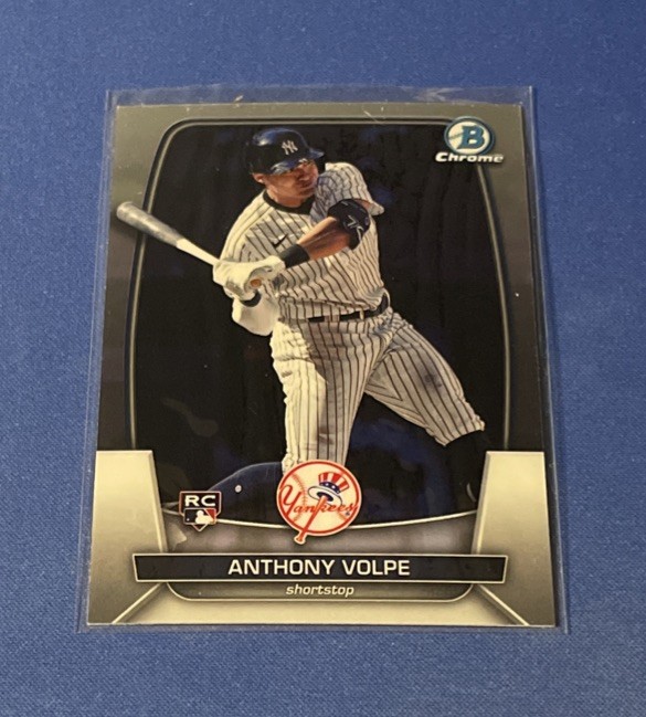 2023 Bowman Chrome #11 Anthony Volpe RC New York Yankees