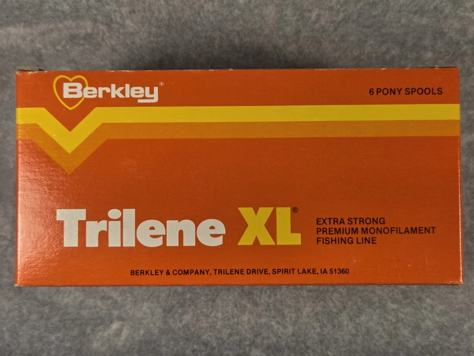 Berkley Fishing Line 6lb Test Trilene XL Clear 110 Yards-Lot of (6) Pony Reels - Image 3 of 4