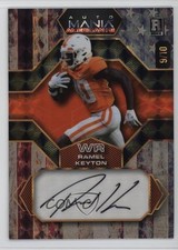 2024 Wild Card Mania American Football Hex 9/10 Ramel Keyton Rookie Auto RC 0gx4. rookie card picture