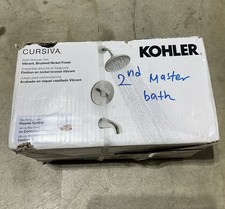 KOHLER Cursiva R36189-4G-BN 3-Spray Tub and Shower Faucet in Brushed Nickel New