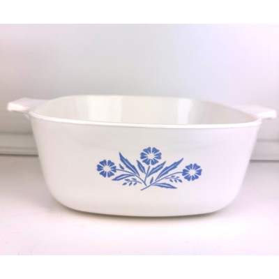 OLD/RARE 1st Gen (1958) Corning Ware Blue Cornflower Pyroceram C-28 1 qt, no lid