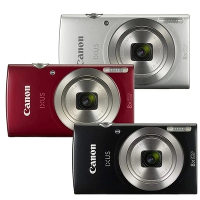 Canon IXUS 185/ IXY 200/ ELPH 185 20MP Kompakt-Digitalkamera 8-fach Zoom  - Bild 1 von 4