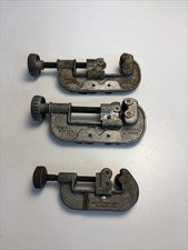 Vintage Tubing Cutter Lot General Samuel Ginns USA 3 Piece