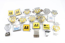 AA & RAC Mixed Car Grille Badge Collection Vintage Automobillia 2.2kg
