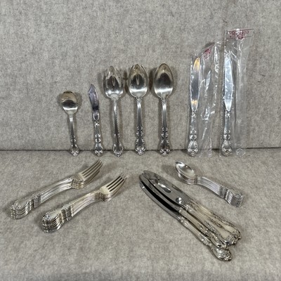 Melrose by Gorham STERLING SILVER Set 37 Pieces Flat wear