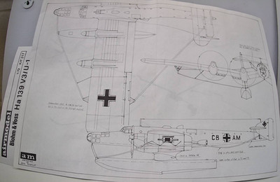 AIRMODEL 1/72 Blohm & Voss HA 139 FLOATPLANE MODEL